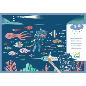 Djeco Vízzel festő készlet - Az óceánban - In the Ocean