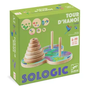 Djeco logikai játék - Toronyépítő - Tour d'Hanoi