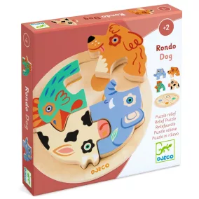   Djeco Formaillesztő, formaberakó - Kutyus körtánca - Rondo Dog