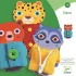 Ügyesítő játék - Gimbelem-gombolom - Ziptou - Djeco fa készségfejlesztő játék
