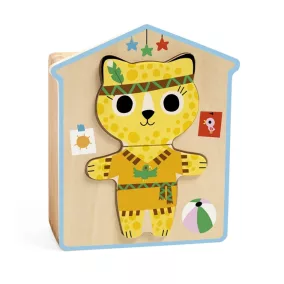 Képkirakó - Cirmike - Djeco készségfejlesztő játék