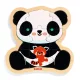 Djeco Fa puzzle - Panda 9 db-os - Puzzlo Panda