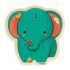 Djeco Fa puzzle - Elefánt 14 db-os - Puzzlo Elephant