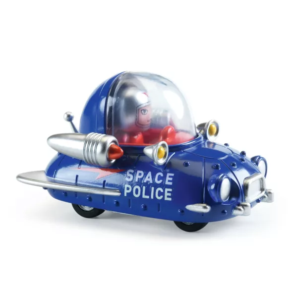 Djeco CRAZY MOTORS játékautó - Űr Zsaru - Space police