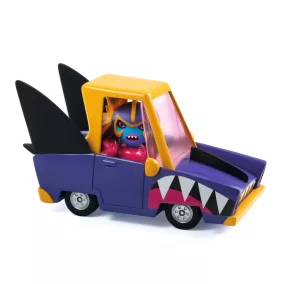   Djeco CRAZY MOTORS játékautó - Dulifuli Cápa - Shark'n'Go