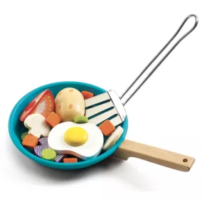   Cook & Scratch sütés-főzés - Djeco kreatív szerepjáték fából