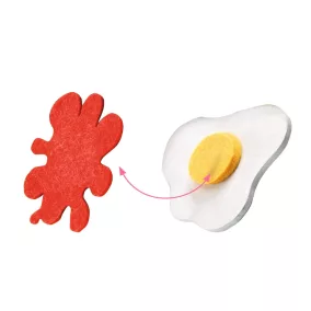 Kelly & Johnny hamburgerezője - Djeco szerepjáték fából