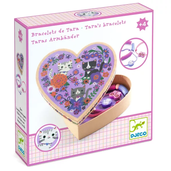 Djeco Ékszerkészlet - Tara karkötői - Tara's bracelets