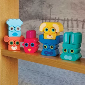 Djeco Építőjáték - Arc-balansz - Ze Faces