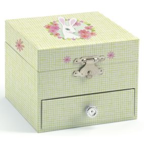   Djeco Zenélő ékszerdoboz - Cuki nyuszi - Sweet rabbit's song