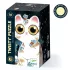 Varázs puzzle Cuddly cats - 50 db-os foszforeszkáló Djeco kirakó