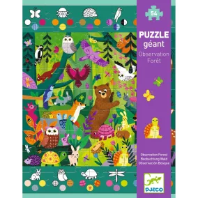 Djeco Erdőben Képkereső puzzle - 54 db-os kirakó