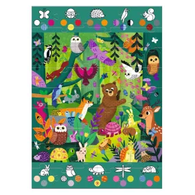 Djeco Erdőben Képkereső puzzle - 54 db-os kirakó
