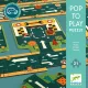 Djeco Óriás padló puzzle - Utak, irányok, 21 db-os - Roads