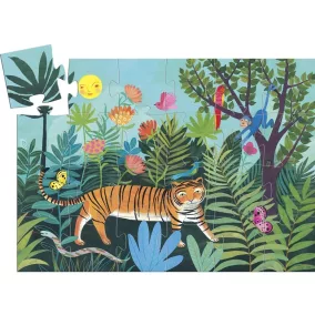 A tigris sétája - Formadobozos puzzle