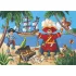 Djeco Formadobozos puzzle - Kalózok kincse - 36 db-os készlet