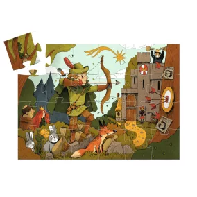   Djeco Formadobozos puzzle - Robin Hood, 36 db-os - Robin Hood