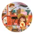 Djeco Formadobozos puzzle - Mia utazása, 36 db-os - Mia's Journey