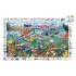Djeco Megfigyeltető puzzle - Tenger titkai, 200 db-os - Secrets of the Sea