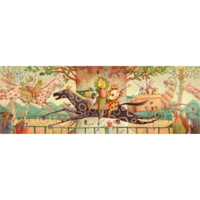   Djeco Óriás puzzle - Csodálatos utazás - 100 db-os készlet