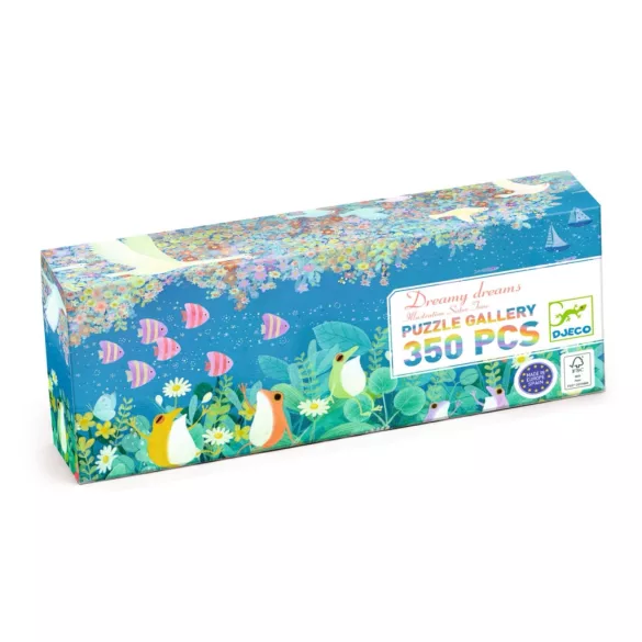Djeco Művész puzzle - Álomkép, 350 db-os - Dreamy dreams