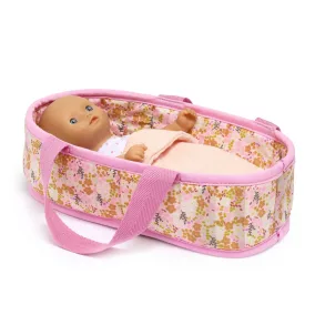 Djeco Játékbaba Mini 20 cm - Barbara mózeskosárral