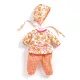 Hanako játékbaba ruha 30-34 cm-es babához - Djeco Pomea kollekció