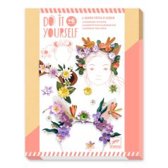 Djeco Csináld magad! - Virágos hajdíszek - Flower friends