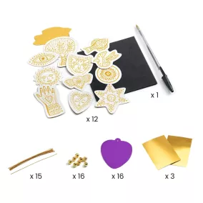   Csináld magad! - Szerencse hozó - Lucky charm - Djeco kreatív készlet