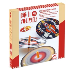   Djeco Csináld magad! - Színkeverő pörgettyű világűrben - Hypno cosmos