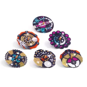   Djeco Csináld magad! - Színkeverő pörgettyű világűrben - Hypno cosmos