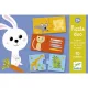 Párosító puzzle - Ki mit eszik?