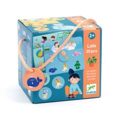   Képes lottó Házban és ház körül - Djeco memóriajáték