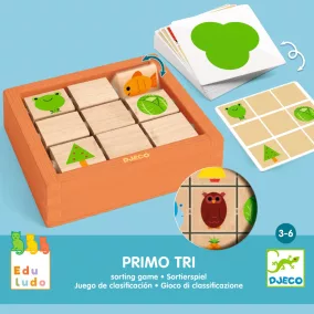 Djeco Fejlesztő játék - Első három - Eduludo Primo Tri