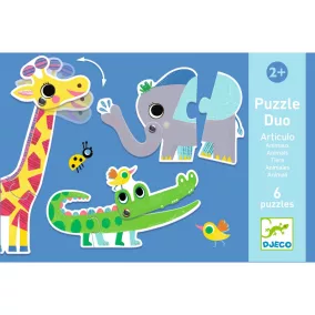 Djeco Párosító Puzzle - Ormányos