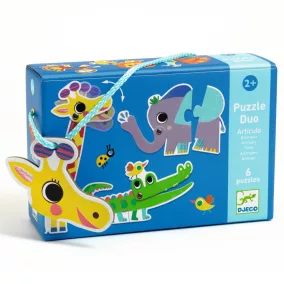 Djeco Párosító Puzzle - Ormányos