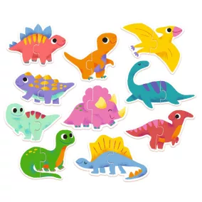 Djeco Párosító Puzzle - Dinócskák