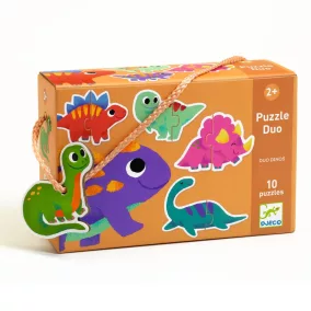 Djeco Párosító Puzzle - Dinócskák