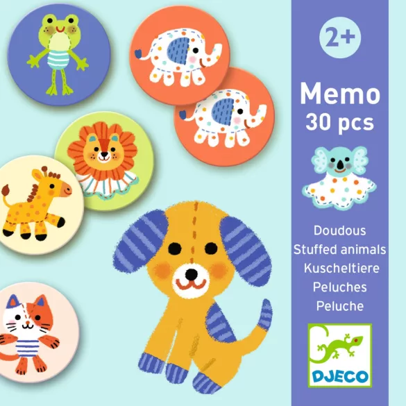 Érzésre - Djeco 30 db-os memóriajáték