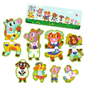 Djeco Párosító Puzzle - Nagyok és kicsik