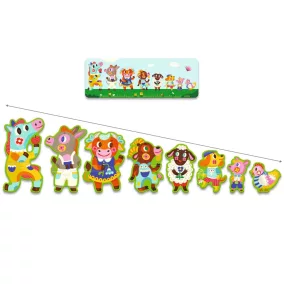 Djeco Párosító Puzzle - Nagyok és kicsik