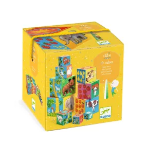   Djeco Toronyépítő játék - Barátok - 10 my friends blocks