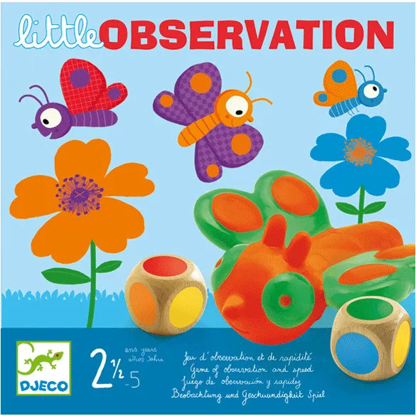 Djeco Little Observation - Egy kis megfigyelés - Memóriafejlesztő társasjáték