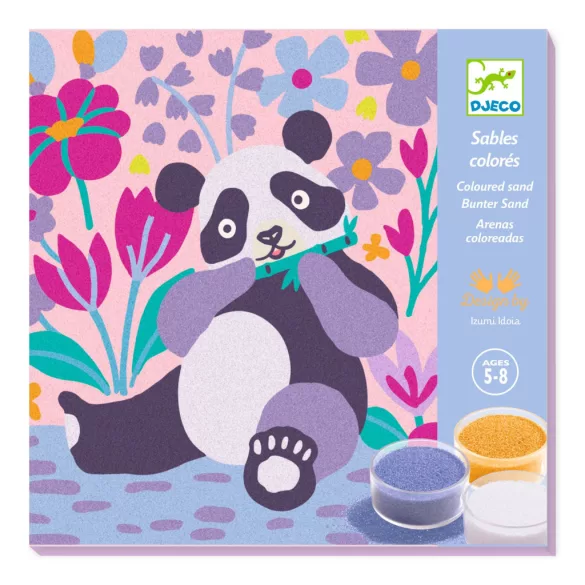 Djeco Homokkép készítés - Bársonyos mancsok - Velvety paws