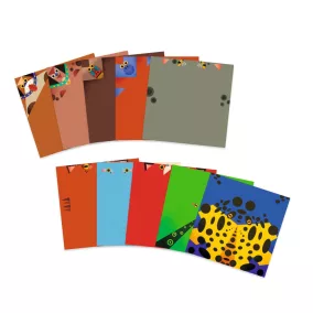 Djeco Origami - Ugró állatok - Kreatív szett
