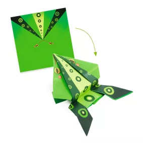 Djeco Origami - Ugró állatok - Kreatív szett