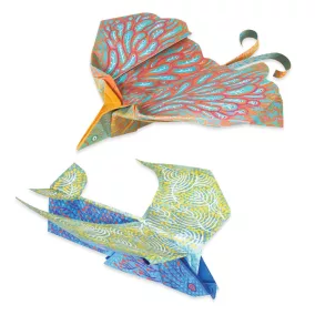 Djeco Origami - Röpködők - Kreatív szett
