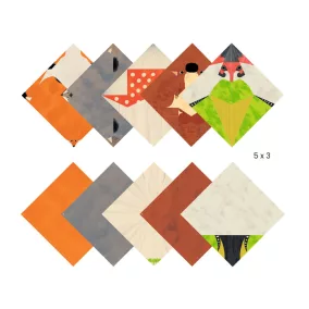 Djeco Origami - Erdei séta - Forest walk
