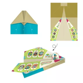 Djeco Origami - Repülők - Kreatív szett