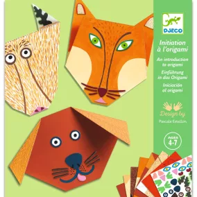 Djeco Origami - Állatok - Kreatív szett